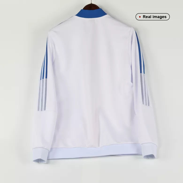Real Madrid Track Jacket 2021/22 - White - vstockx
