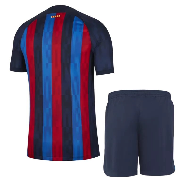 Barcelona Home Kids Soccer Jerseys Kit 2022/23 - vstockx