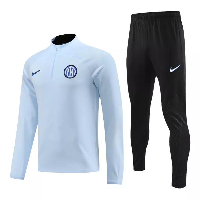 Inter Milan 1/4 Zip Tracksuit 2023/24 Blue - vstockx