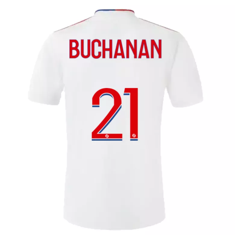 BUCHANAN #21 Olympique Lyonnais Home Soccer Jersey 2021/22 - vstockx