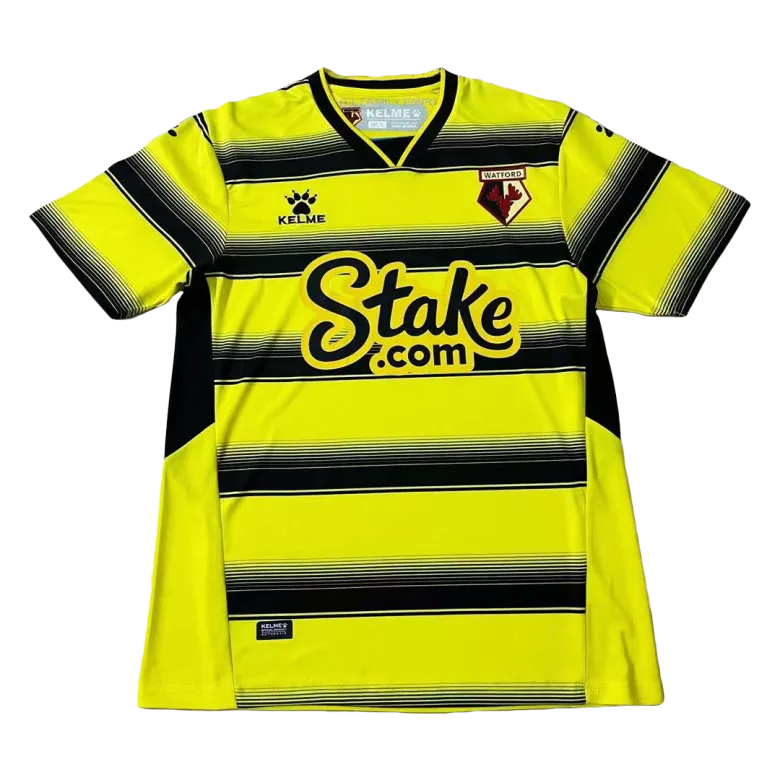 Replica Watford Home Jersey 2021/22 By Kelme - vstockx