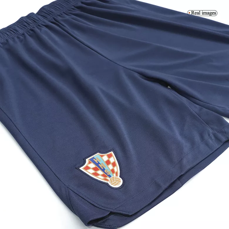 Croatia Away Soccer Shorts 2022 - vstockx
