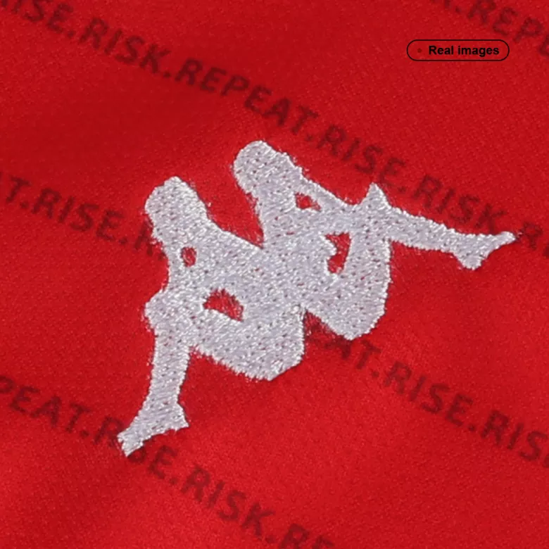 AS Monaco FC Home Kids Soccer Jerseys Kit 2022/23 - vstockx