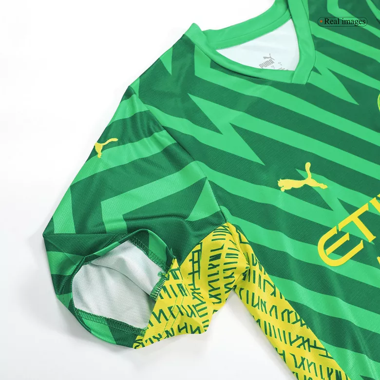 Manchester City Goalkeeper Soccer Jersey 2023/24 - vstockx