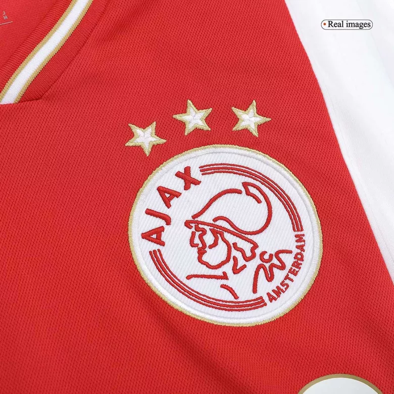 Ajax Home Long Sleeve Soccer Jersey 2022/23 - vstockx