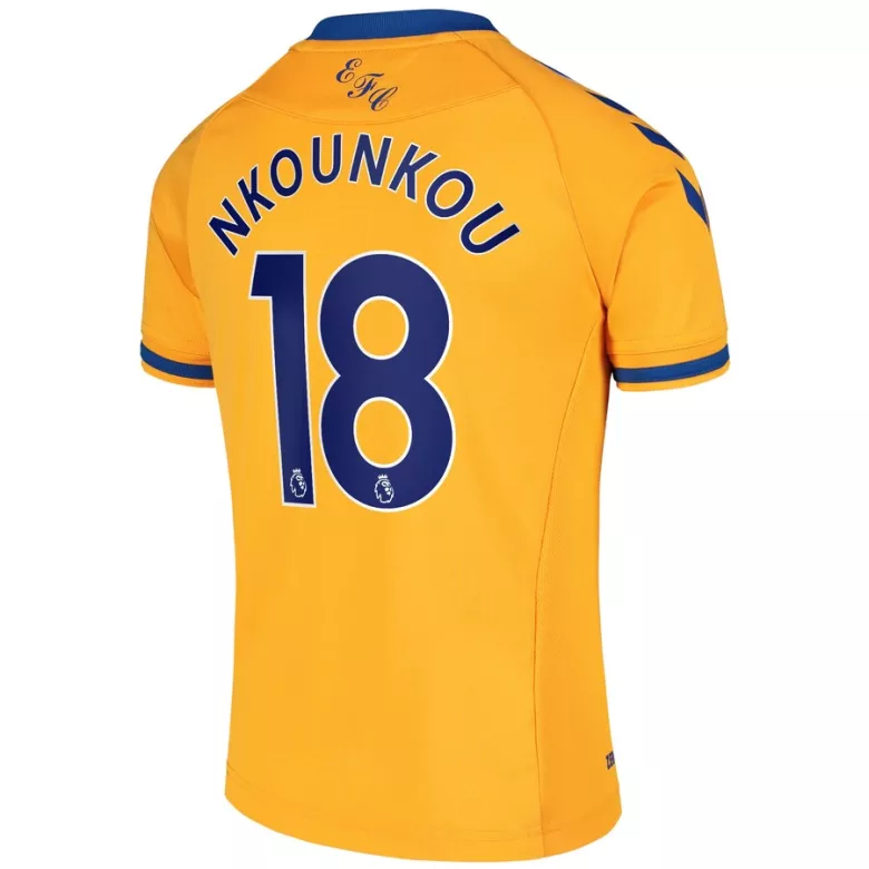 NKOUNKOU #18 Everton Away Soccer Jersey 2020/21 - vstockx