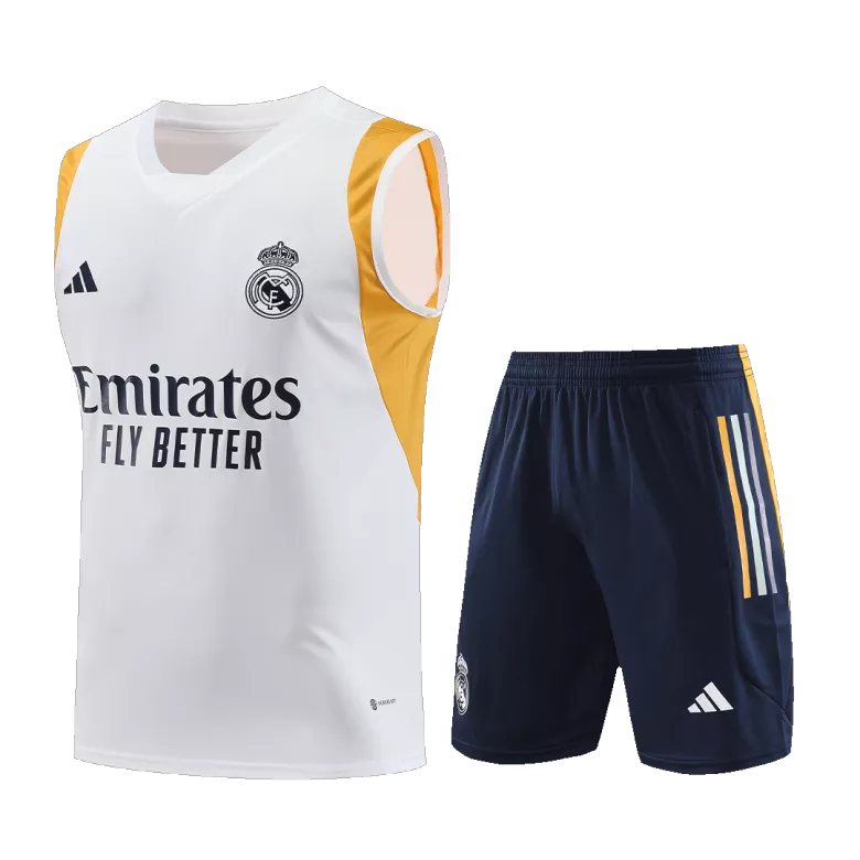 Real Madrid Jerseys Sleeveless Training Kit 2023/24 - vstockx