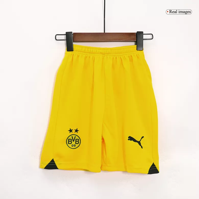 Borussia Dortmund Away Kids Soccer Jerseys Kit 2023/24 - vstockx