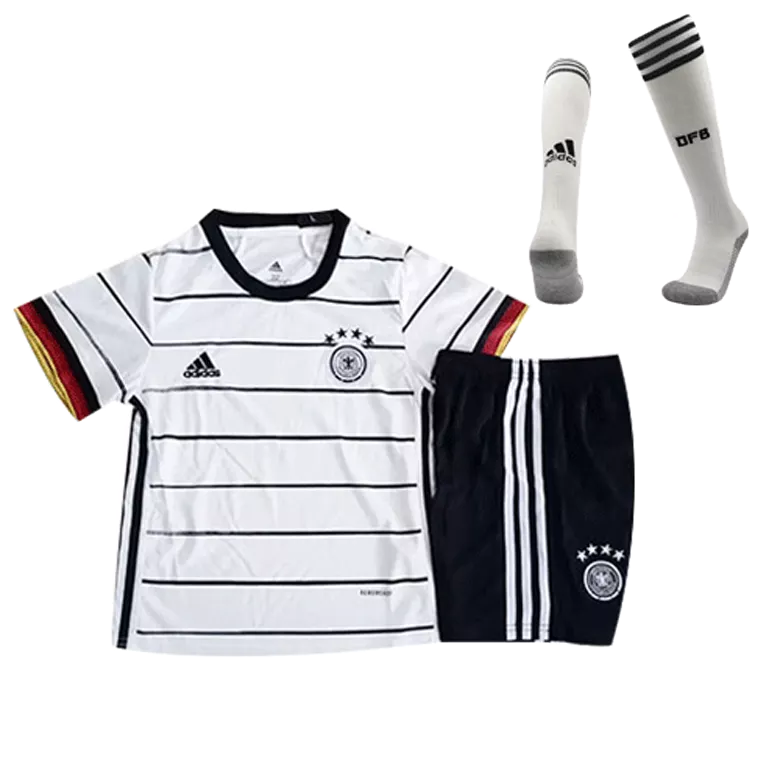 Germany Home Kids Soccer Jerseys Kit 2020 - vstockx