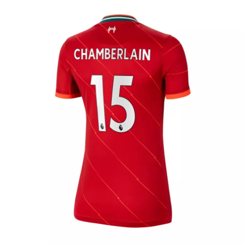 CHAMBERLAIN #15 Liverpool Home Soccer Jersey 2021/22 Women - vstockx