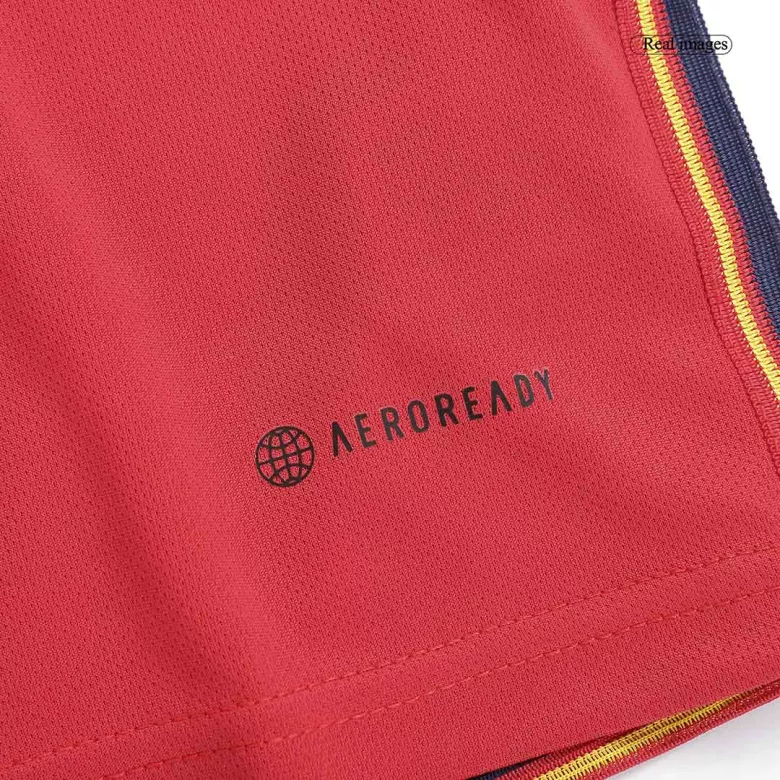 Spain Home World Cup Kids Jerseys Full Kit 2022 - vstockx