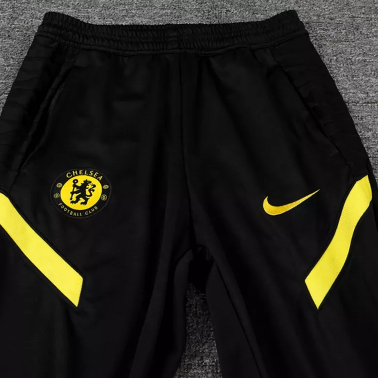 Chelsea 1/4 Zip Tracksuit 2021/22 Black - vstockx