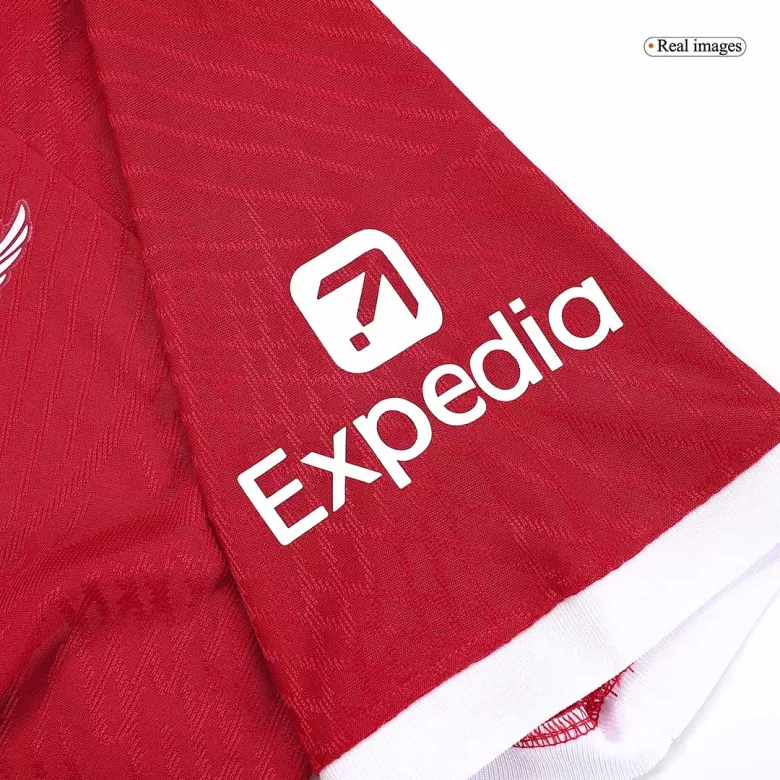 VIRGIL #4 Liverpool Home Authentic Soccer Jersey 2023/24 - vstockx