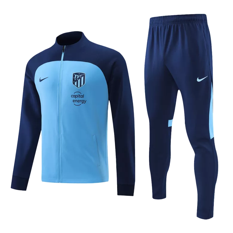 Atletico Madrid Jacket Tracksuit 2022/23 Blue - vstockx