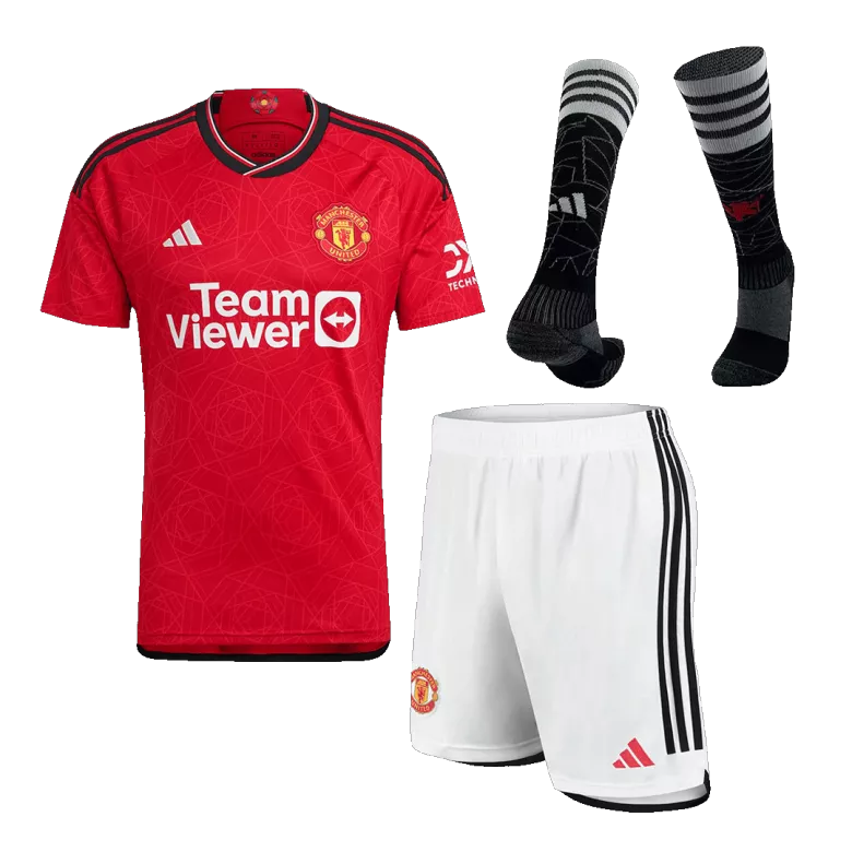 Manchester United Home Jerseys Full Kit 2023/24 - vstockx