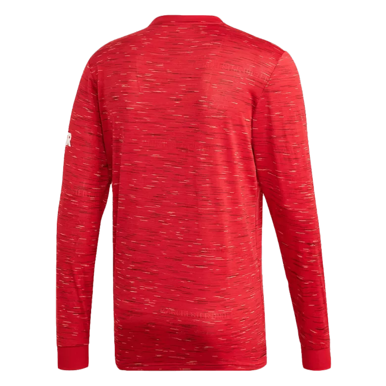 CAVANI #7 Manchester United Home Long Sleeve Soccer Jersey 2020/21 - vstockx