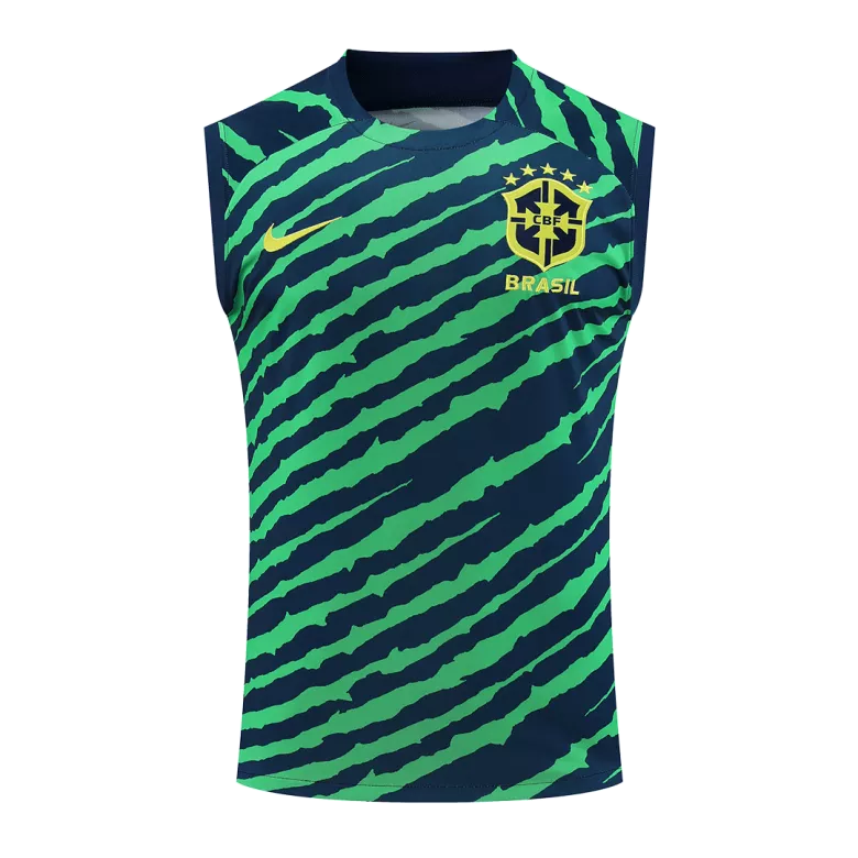 Brazil Jerseys Sleeveless Training Kit 2022 - vstockx
