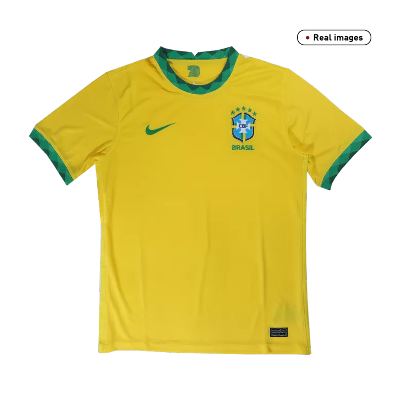 Brazil Home Authentic Soccer Jersey 2021 - vstockx