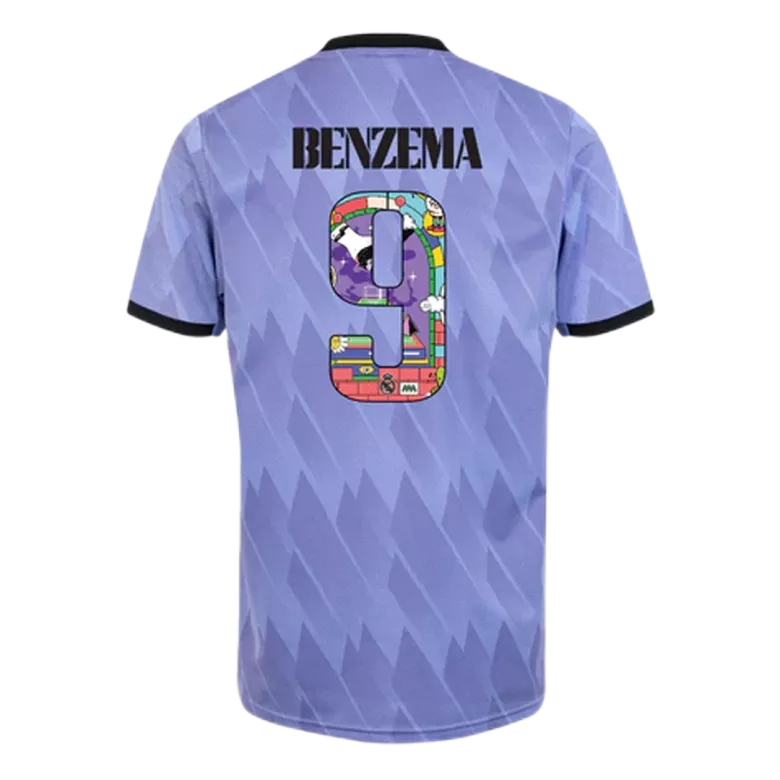 BENZEMA #9 Real Madrid Away Soccer Jersey 2022/23 - Limited Edition - vstockx