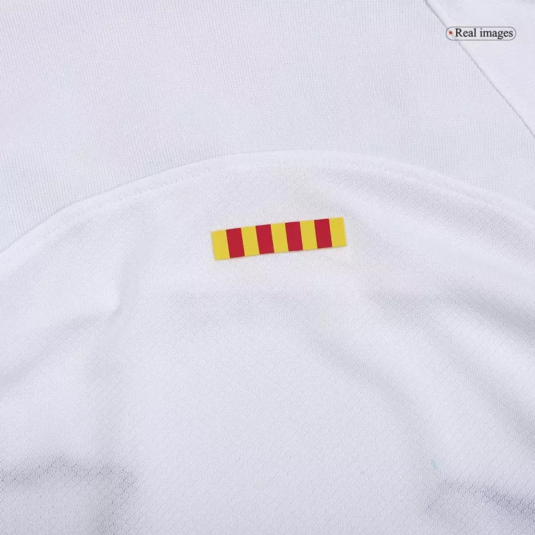 Barcelona Away Long Sleeve Soccer Jersey 2023/24 - vstockx