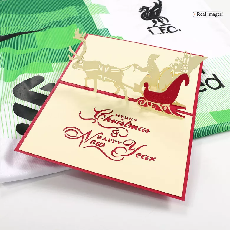 3D Pop Up Christmas Greeting Card (Santa & Reindeer) - vstockx
