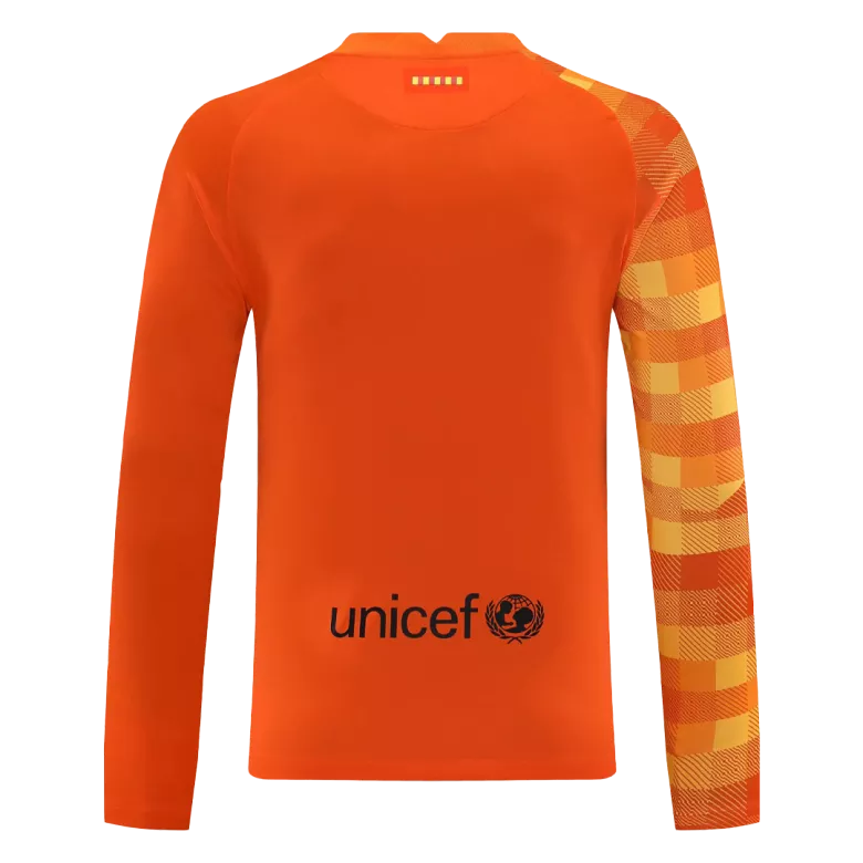 Barcelona Goalkeeper Long Sleeve Jerseys Kit 2021/22 - vstockx