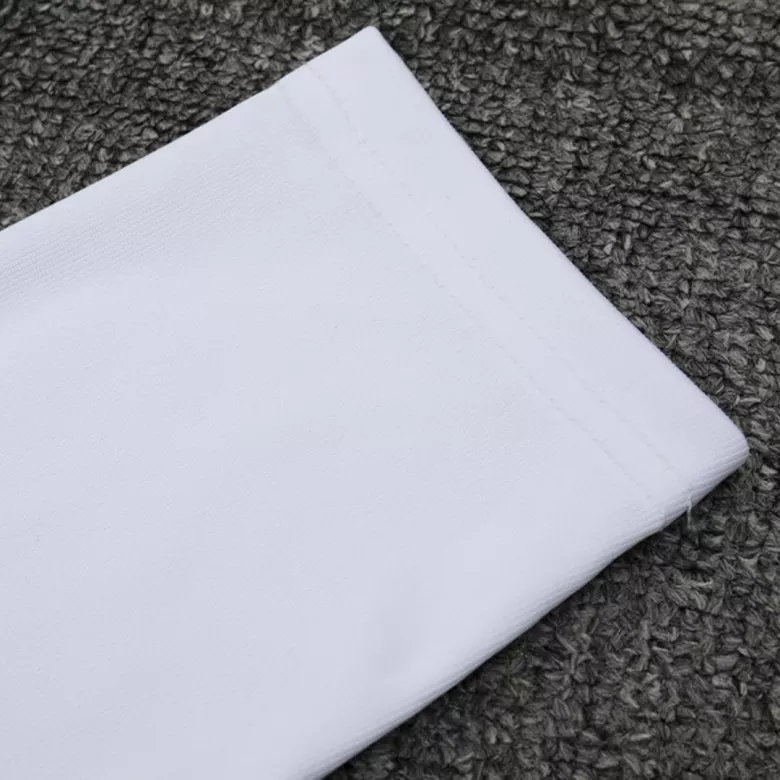 Olympique Lyonnais 1/4 Zip Tracksuit 2021/22 Kids White - vstockx