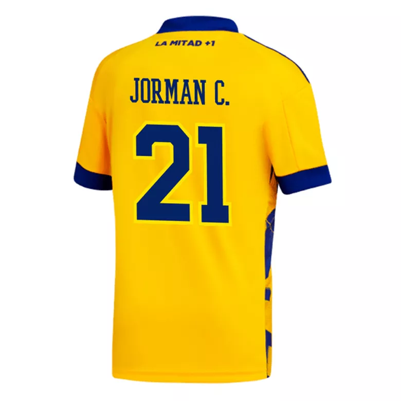 JORMAN C. #21 Boca Juniors Third Away Soccer Jersey 2020/21 - vstockx