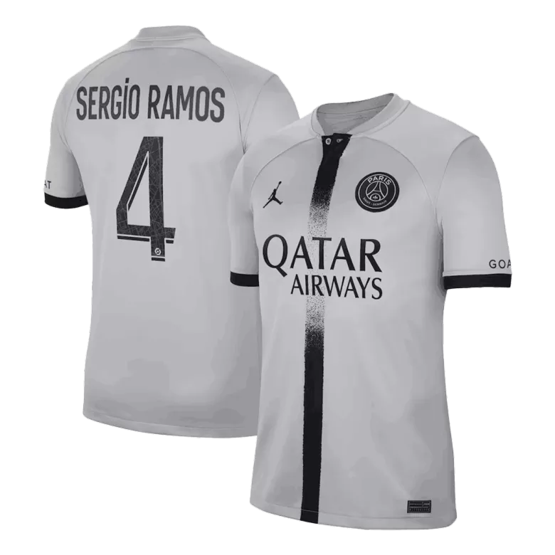 SERGIO RAMOS #4 PSG Away Soccer Jersey 2022/23 - vstockx