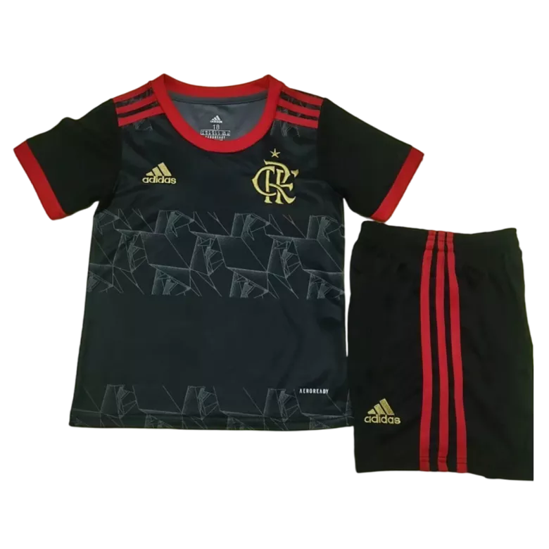CR Flamengo Third Away Kids Soccer Jerseys Kit 2021/22 - vstockx