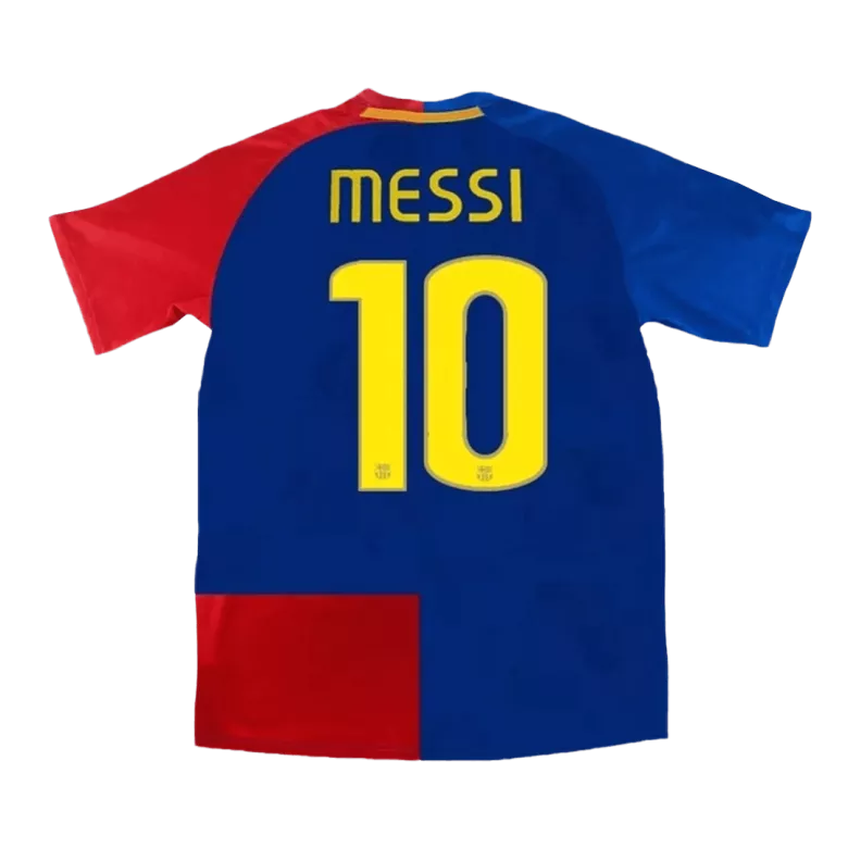 Vintage Soccer Jersey MESSI #10 Barcelona Home 2008/09 - UCL Final - vstockx