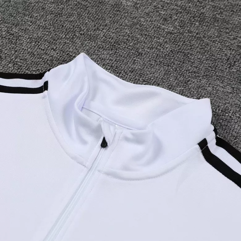 Real Madrid 1/4 Zip Tracksuit 2022/23 White - vstockx