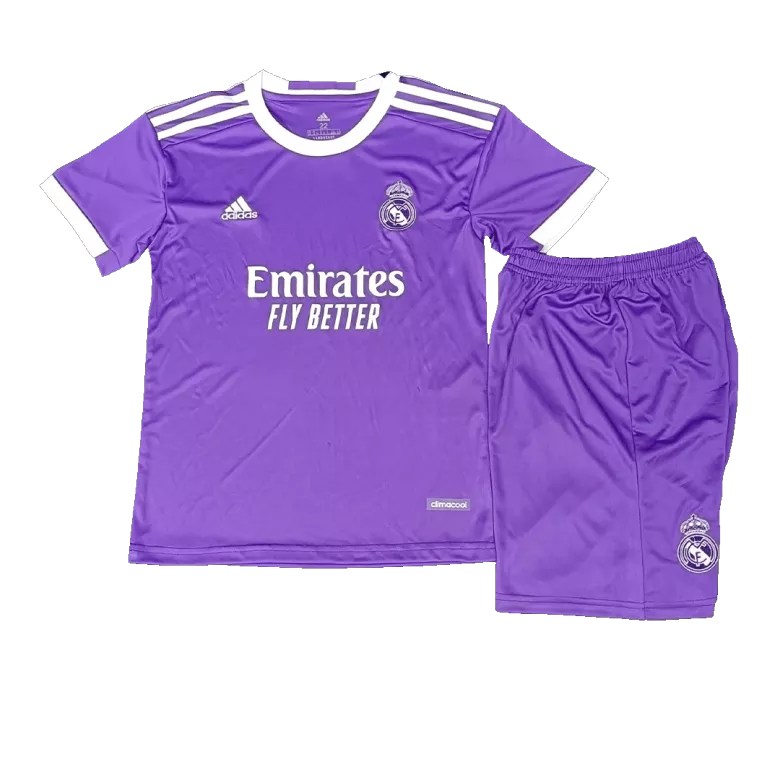 Real Madrid Away Kids Jerseys Kit 2016/17 - vstockx