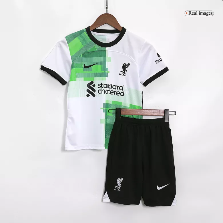 Kids Liverpool Away Soccer Jersey 2023/24 - Discount - vstockx