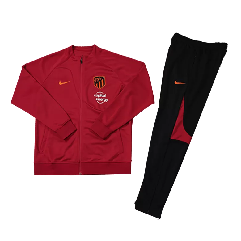 Atletico Madrid Jacket Tracksuit 2022/23 Red - vstockx