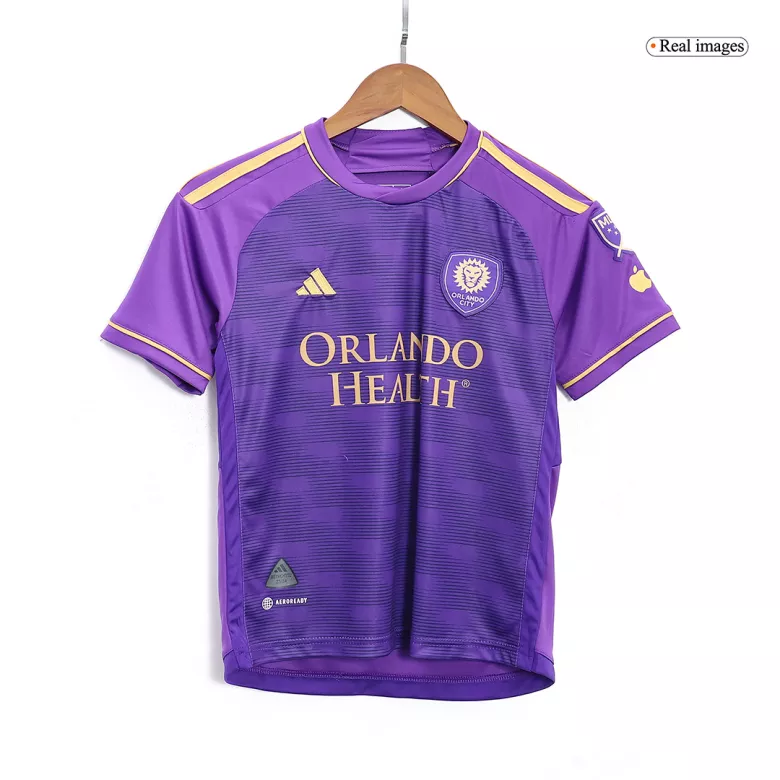 Orlando City Home Kids Jerseys Kit 2023 - vstockx