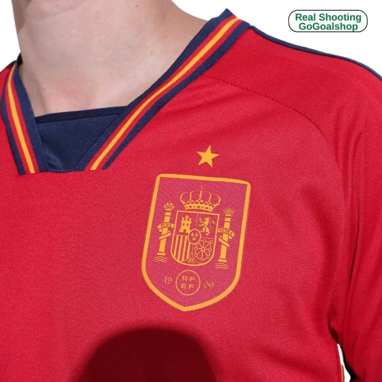 Spain Home Soccer Jersey 2022 - vstockx