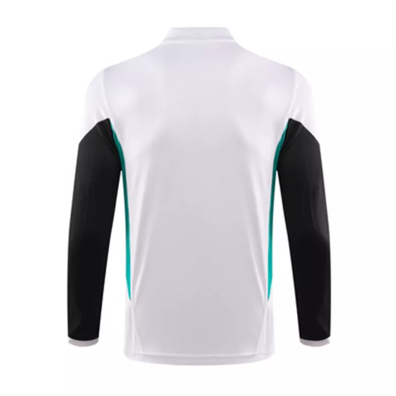 Manchester United 1/4 Zip Tracksuit 2023/24 Kids White - vstockx