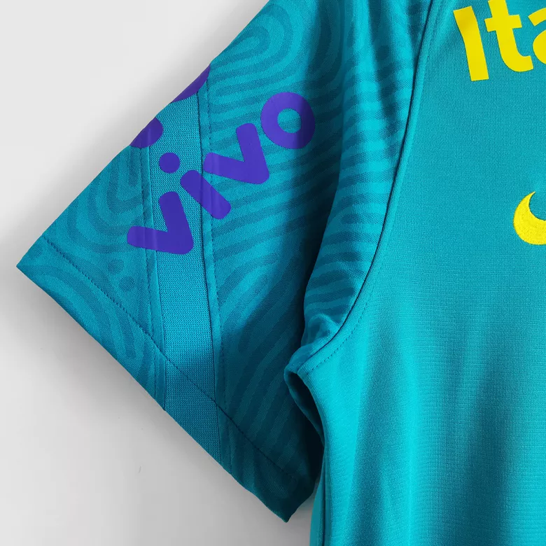 Brazil Pre-Match Soccer Jersey 2021 - vstockx