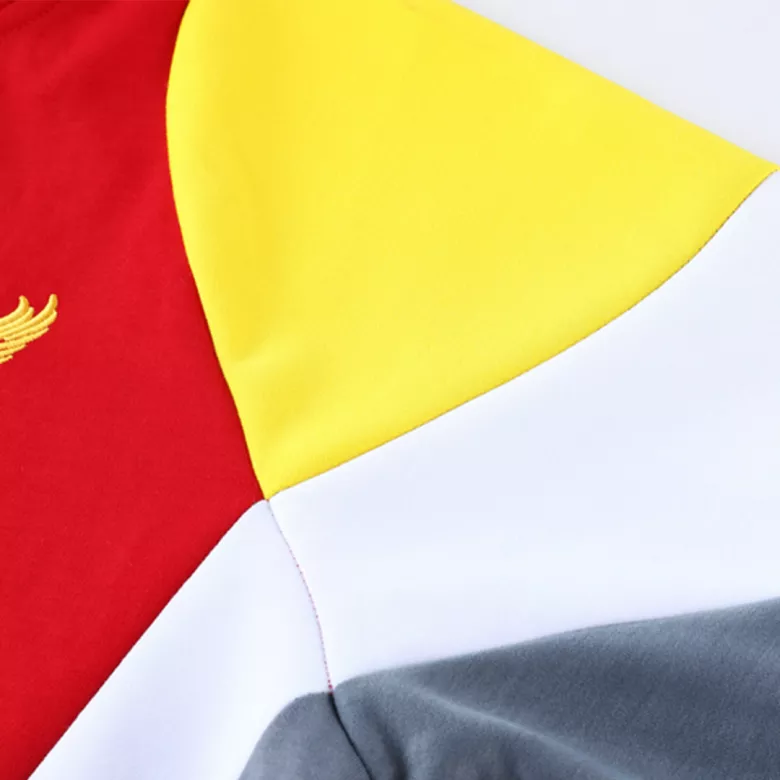 Liverpool Hoodie Jacket 2021/22 - Red&Gray - vstockx