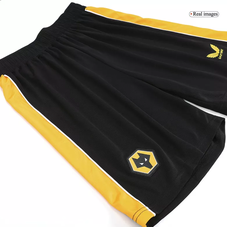 Wolverhampton Wanderers Home Soccer Shorts 2023/24 - vstockx