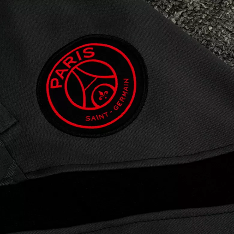 PSG 1/4 Zip Tracksuit 2021/22 Dark Gray - vstockx