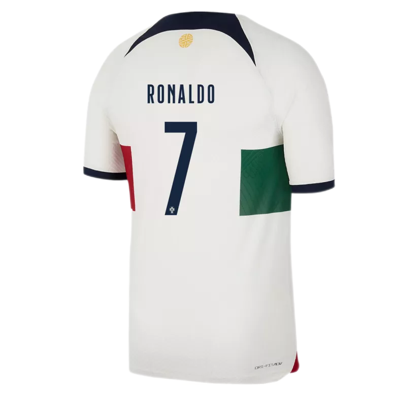 RONALDO #7 Portugal Away Authentic Jersey World Cup 2022 - vstockx
