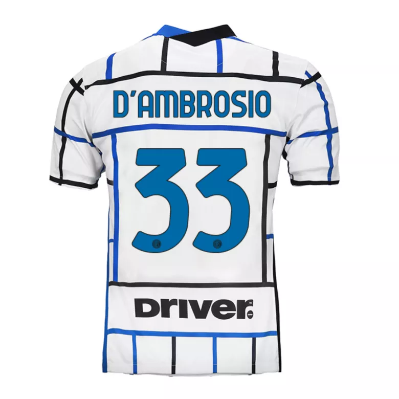 D'AMBROSIO #33 Inter Milan Away Soccer Jersey 2020/21 - vstockx