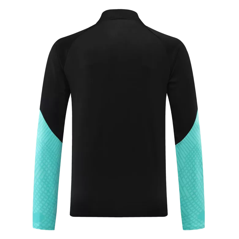 Inter Milan 1/4 Zip Tracksuit 2022/23 Black - vstockx