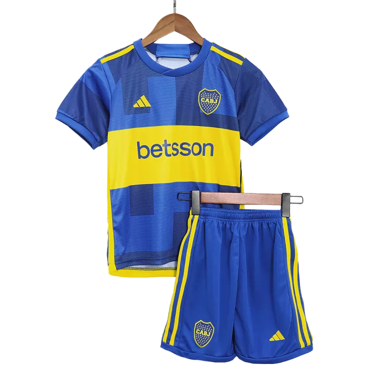 Boca Juniors Home Kids Soccer Jerseys Kit 2023/24 - vstockx
