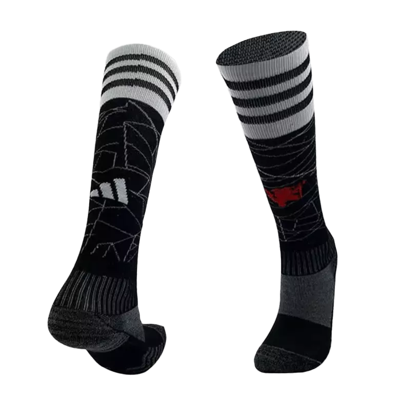 Manchester United Home Soccer Socks 2023/24 Kids - vstockx