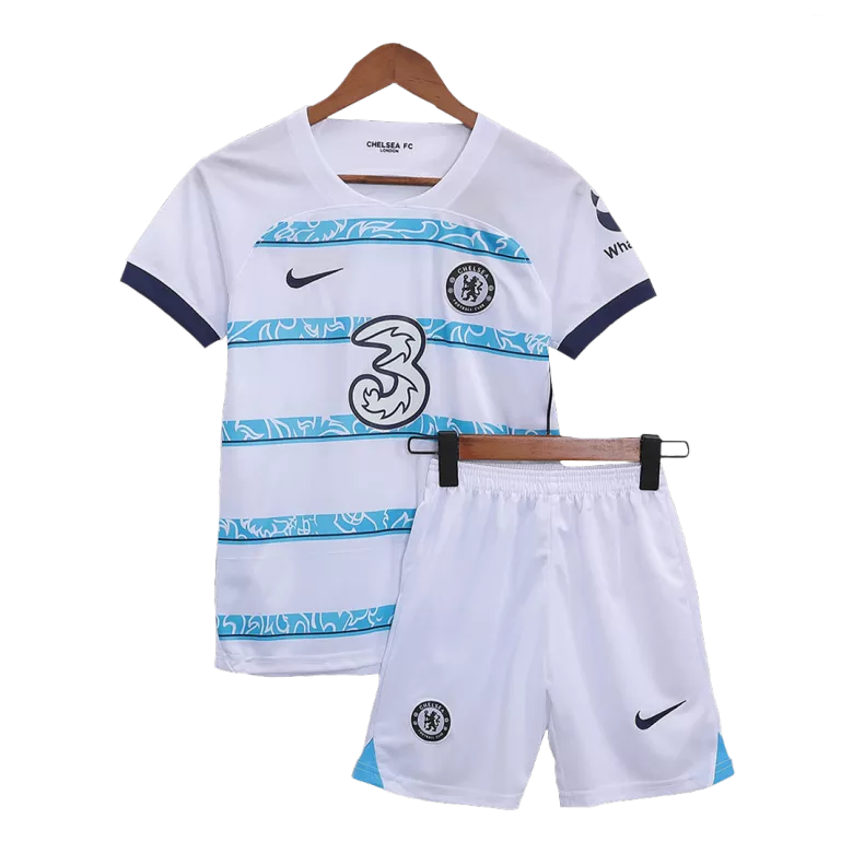 Chelsea Away Kids Jerseys Kit 2022/23 - vstockx