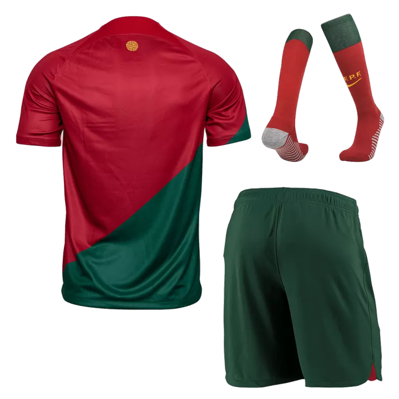Portugal Home World Cup Jerseys Full Kit 2022 - vstockx