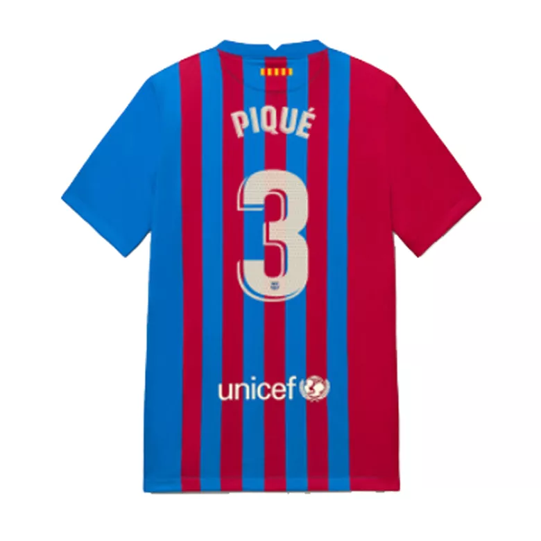 PIQU�� #3 Barcelona Home Soccer Jersey 2021/22 - vstockx